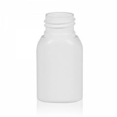 30 ml Basic oval HDPE White 24.410